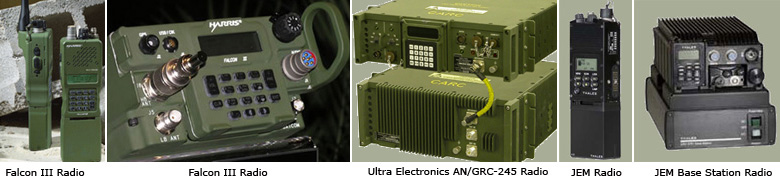 ORBexpress in use in Harris Falcon III, Thales JEM, and Ultra Electronics AN/GRC-245 software defined radios